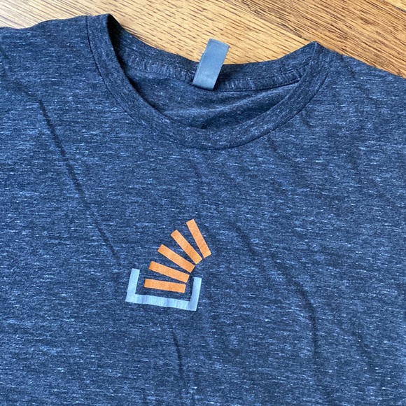 Stack Overflow Logo T-Shirt, Size L - Picture 2 of 7